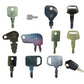 14 Pc. Basic Heavy Equipment Key Set Fits Snapper Replaces 1-1138