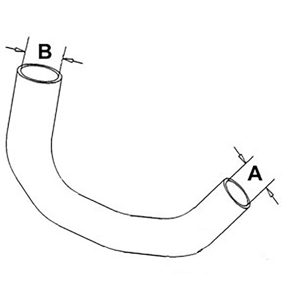 Lower Radiator Hose Fits Case/International Harvester Replaces 1269620C1