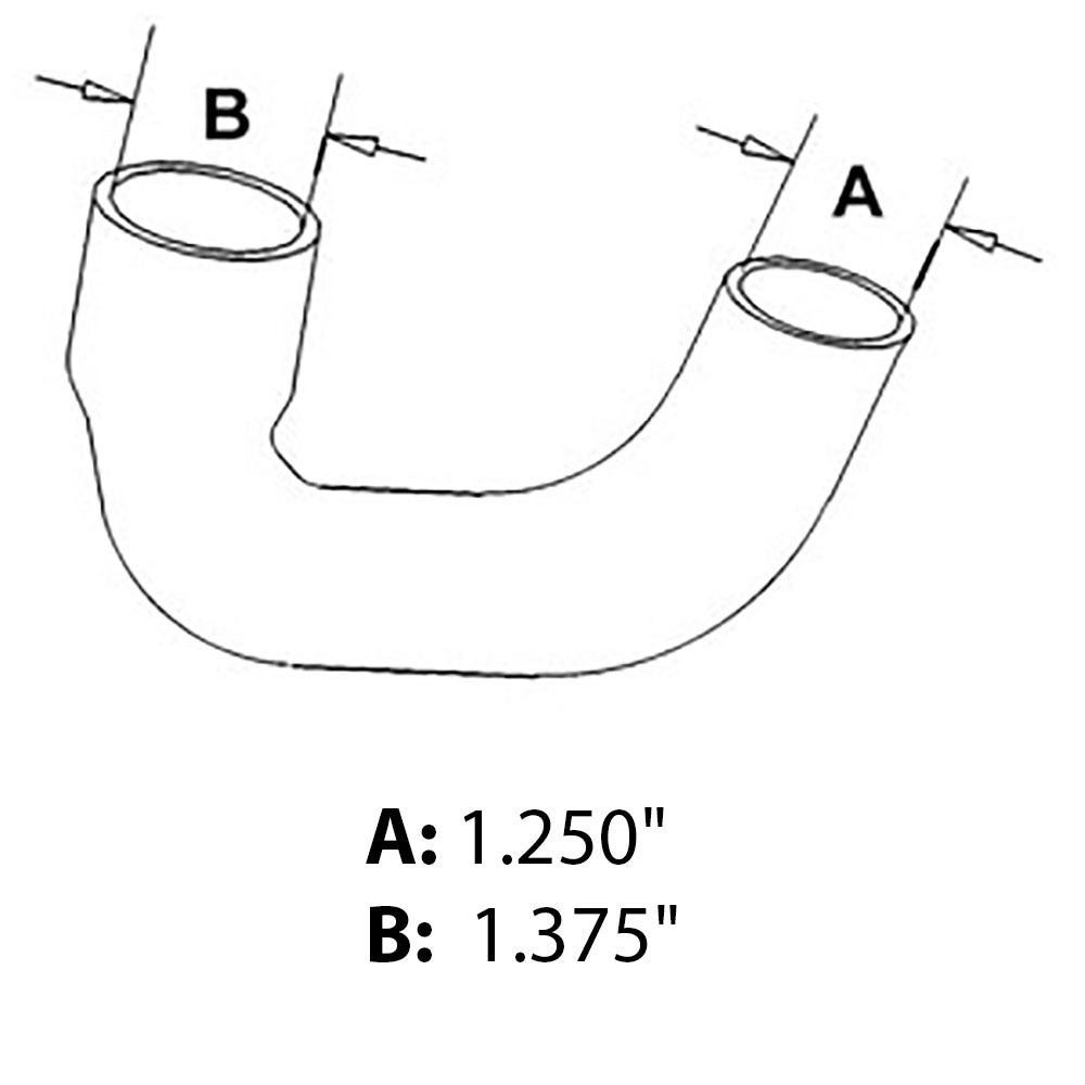 Radiator Hose Inlet Fits International 234 Fits Case IH 235 1275081C1