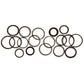128728A1 Two 2 Skid Steer Loader Bucket Tilt Cyl Seal Kits Fits Case 1835C 1840
