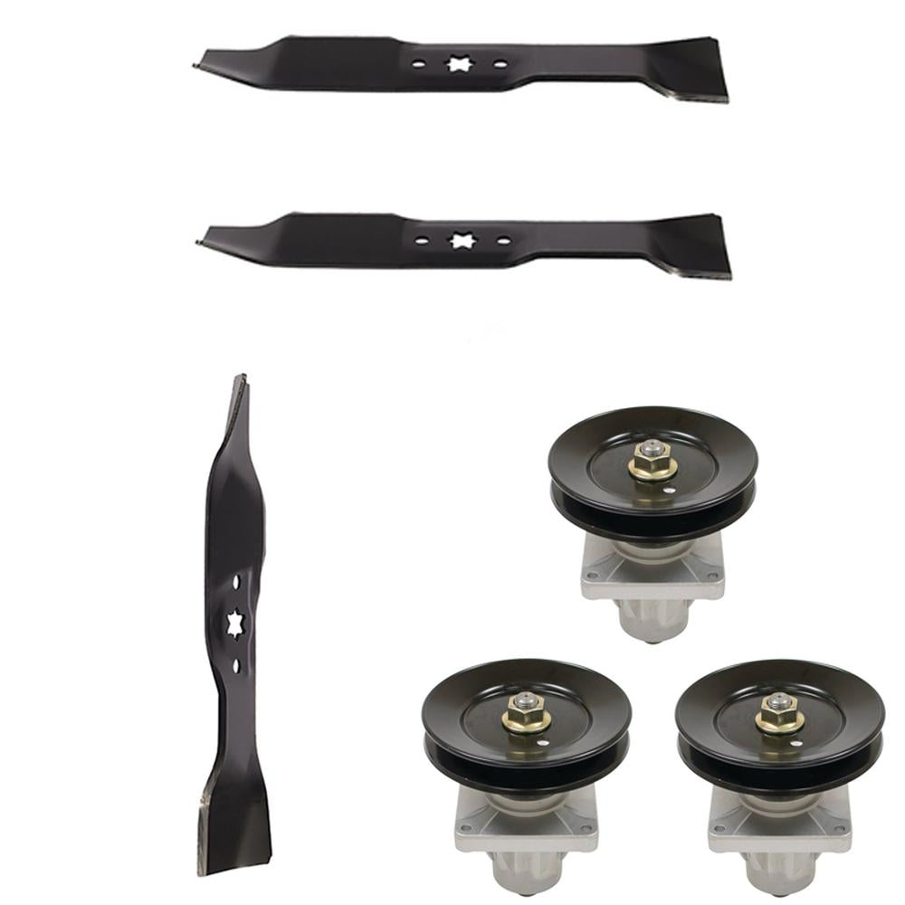 Mower Spindle & Blade Set
 Fits MTD Replaces 172-7926