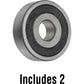 130-01113-2-JN J&N Electrical Products Bearing, Ball