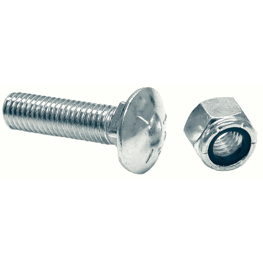 1301062 BULK CUTTING EDGE 1/2 X 31/2 IN CARRIAGE BOLT AND LOCKNUT SET OF 10