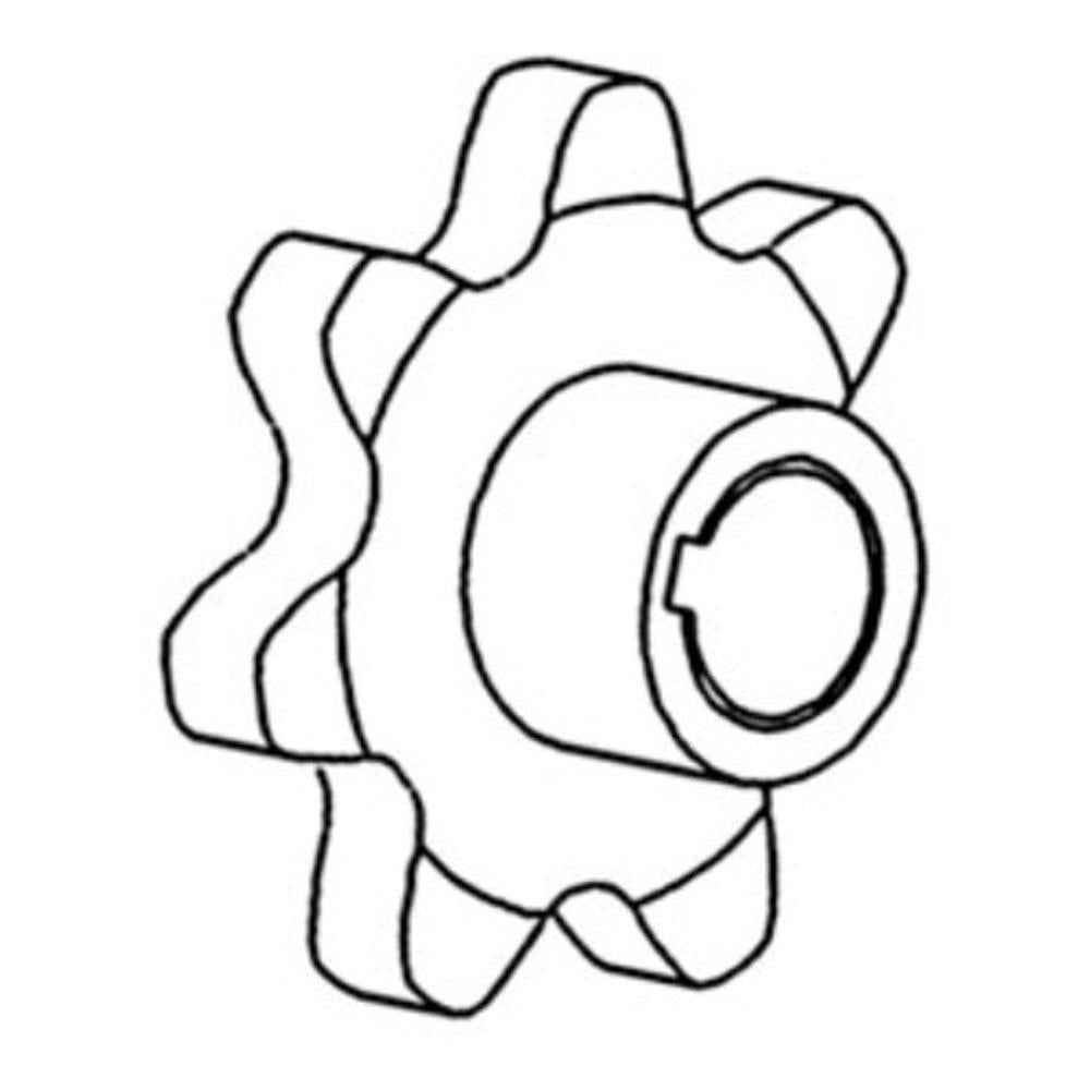 WN-1302200C1-PEX Clean Grain/Tailings Chain Sprocket Fits International/CaseIH