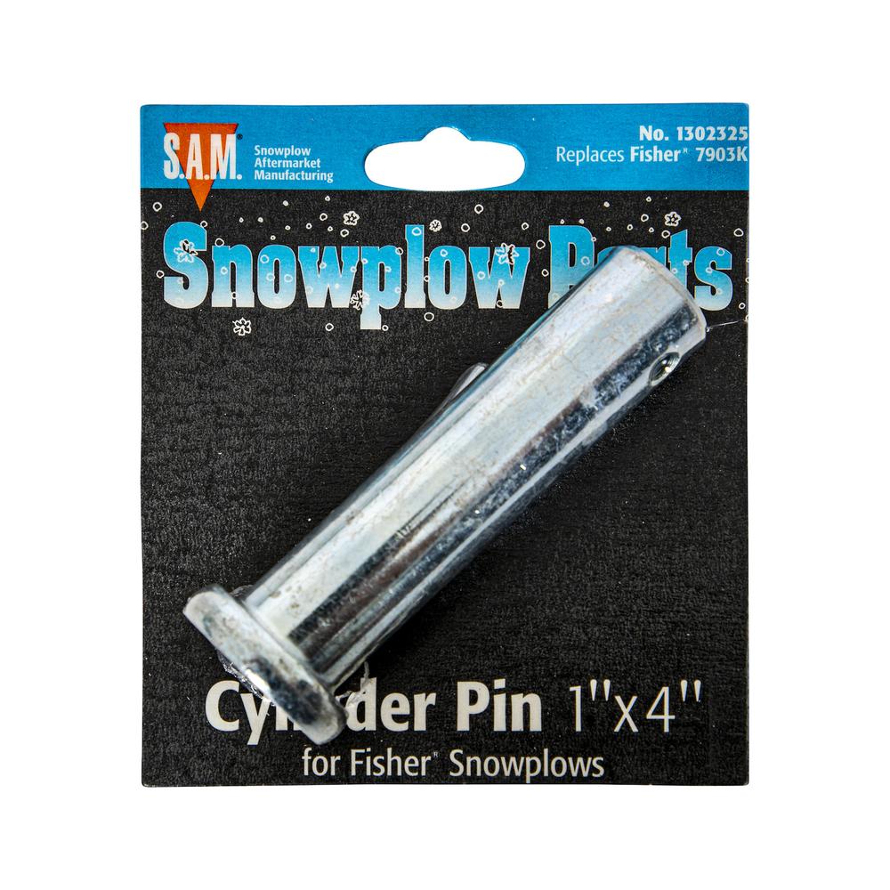 1302325 -ANCHOR PIN WITH COTTER PIN 1 X 4 INCH-REPLACES FISHER #7903K