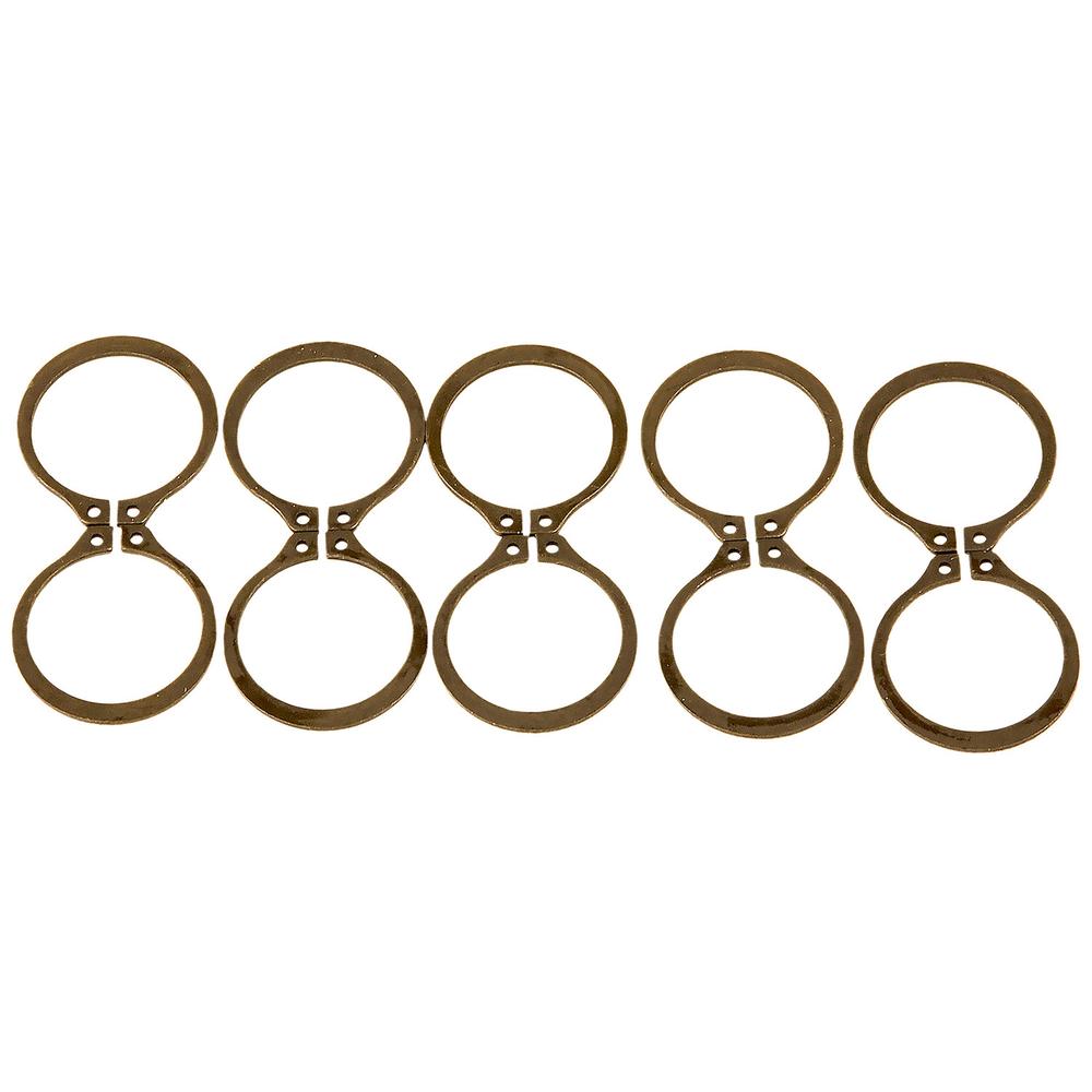1302355 - 10 PACK OF 7/8 INCH SNAP RINGS