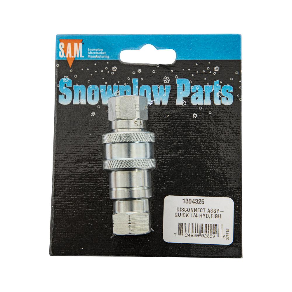 1304026 -1/4 INCH QUICK COUPLER (BULK, 100 PER BOX)