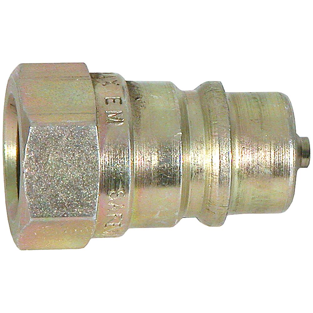 1304028 -MALE COUPLER 3/4-16 VALVE BLOCK SIDE LOW SPILL-REPLACES MEYER #22293