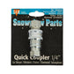 1304029 -FEMALE COUPLER 3/4-16 VALVE BLOCK SIDE-REPLACES MEYER #22294