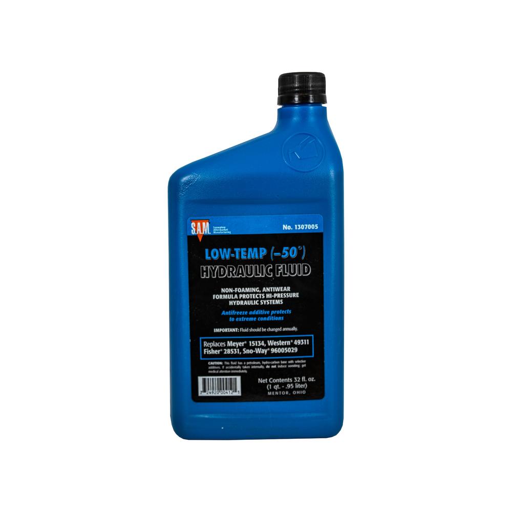 Low-Temperature Blue Hydraulic Fluid Fits FISHER Replaces 1307005