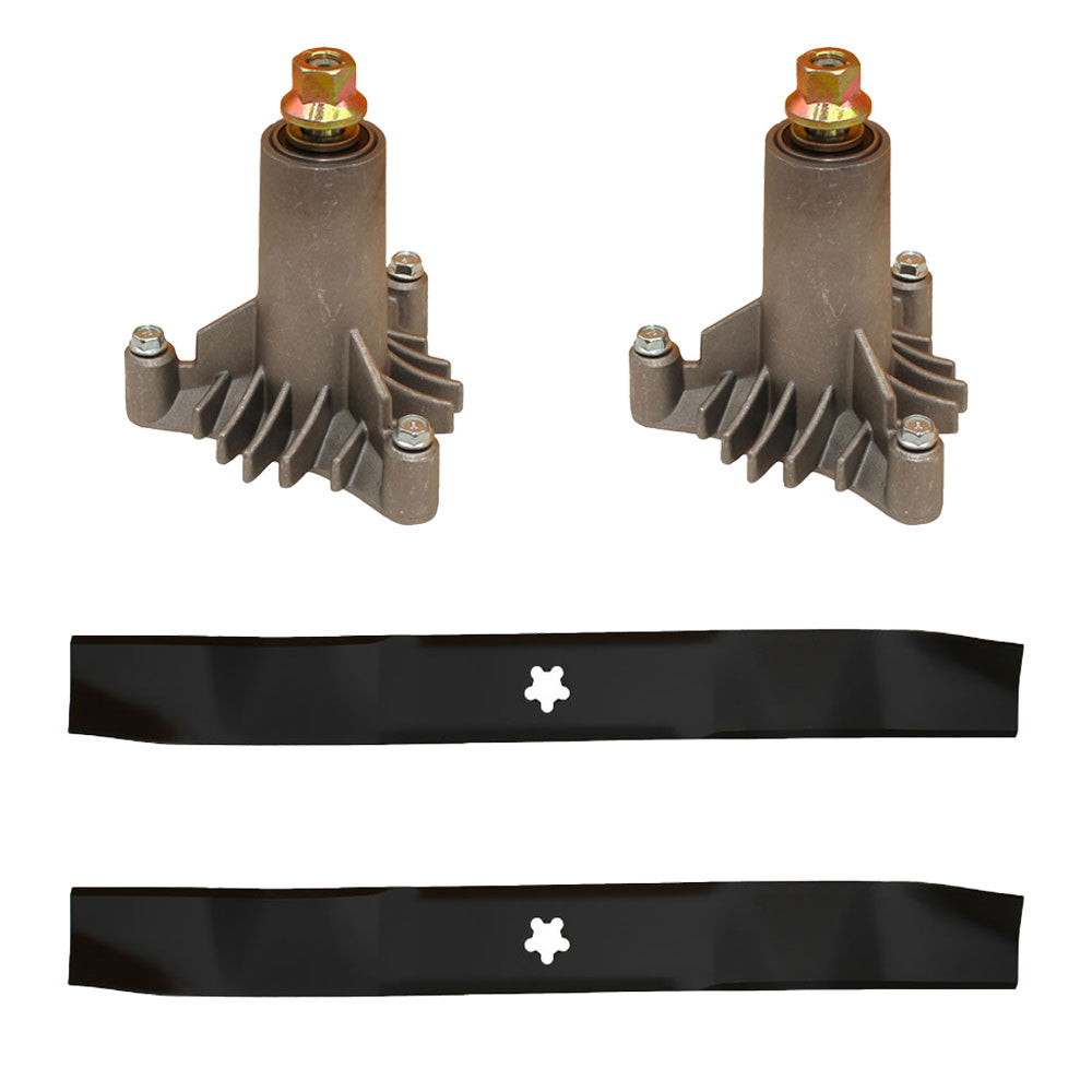 Mulch Blades Deck Kit Fits Sears Fits Craftsman 42" Mowers LT1000 130794 134149