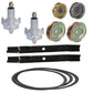 Full Deck Rebuild Kit Fits Craftsman Fits Husqvarna LT1000 LT2000 130794 144959