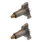 2 REPL BLADE SPINDLE W/ BOLTS for AYP SEARS Fits Husqvarna 532130794 130794 1282