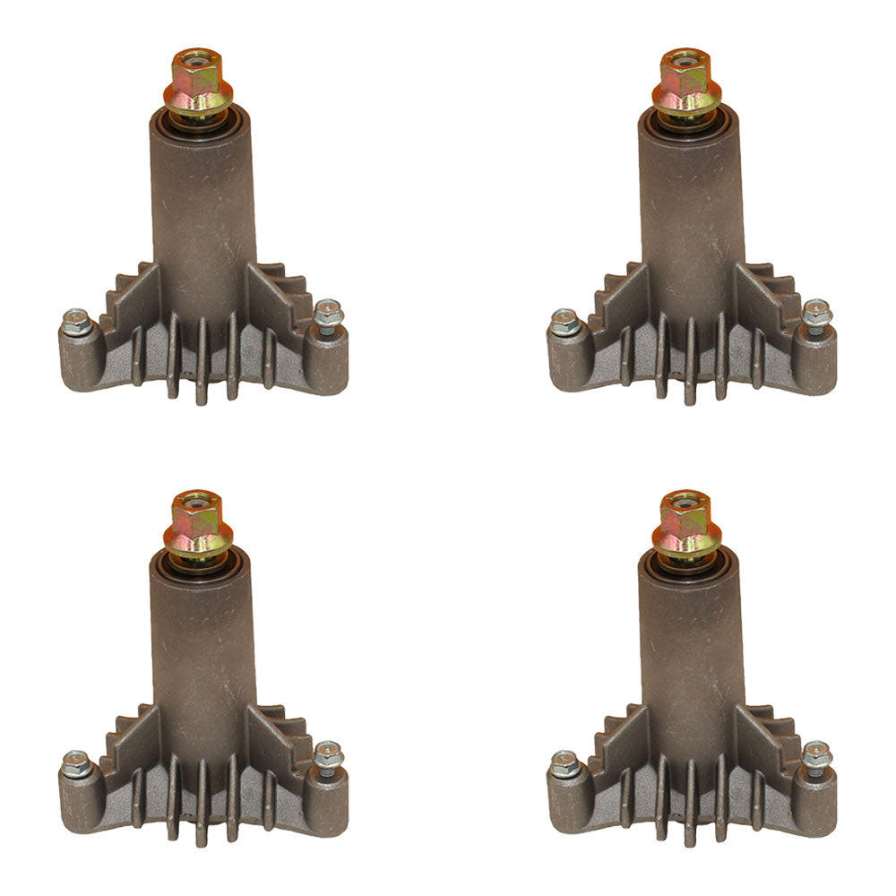 Qty 4: Spindle Assembly Fits MTD Replaces 490-130-0004