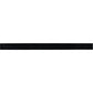 1312536 -CUTTING EDGE 1 X 6 X 90 INCH - BLACK POLYETHYLENE - NO HOLES