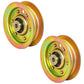 Qty 2: Flat Idler Pulley Fits Husqvarna Replaces 532 13 14-94