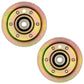 Qty 2: Flat Idler Pulley Fits Husqvarna Replaces 532 13 14-94