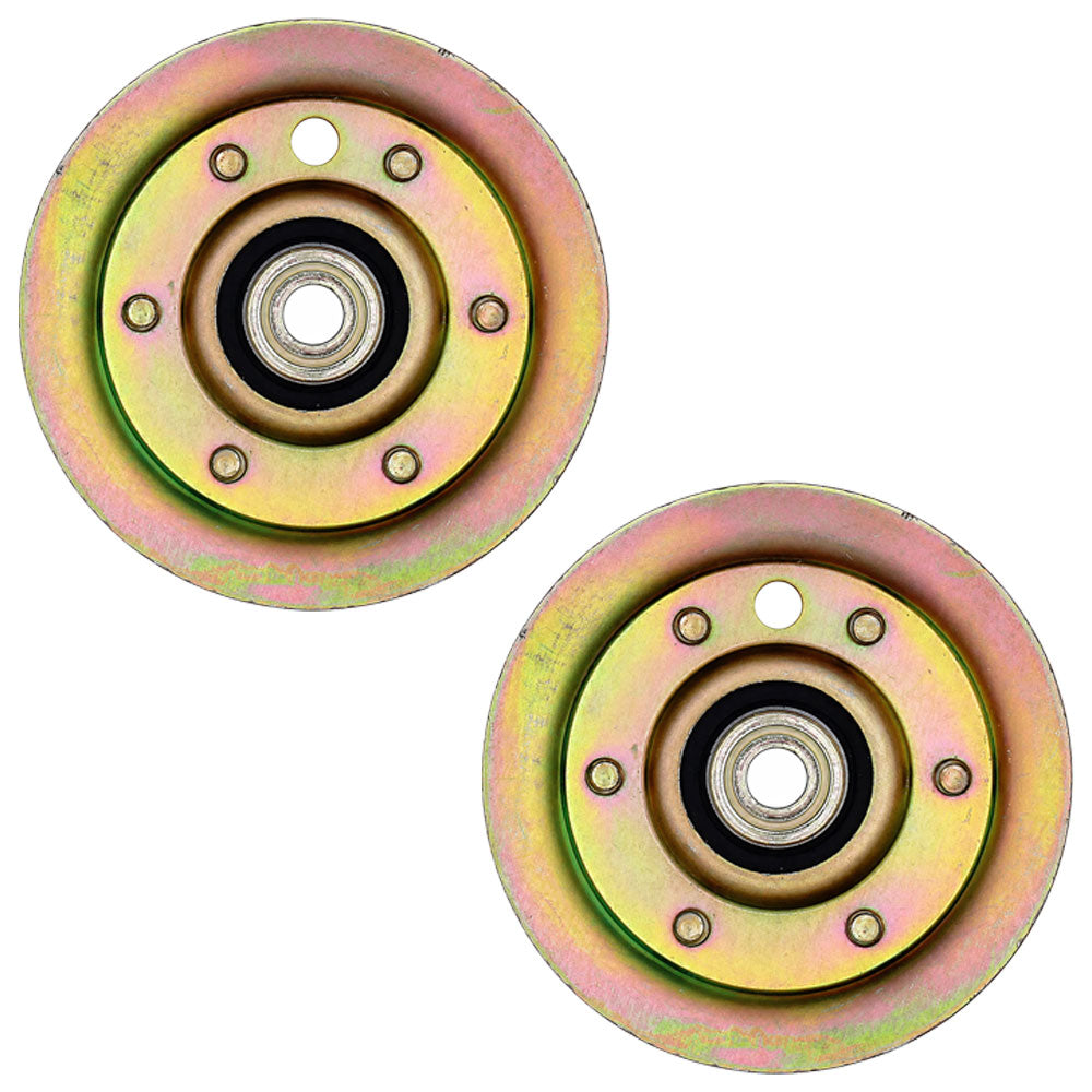 Qty 2: Flat Idler Pulley Fits Husqvarna Replaces 532 13 14-94