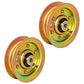 Qty 2: Flat Idler Pulley Fits Husqvarna Replaces 532 13 14-94