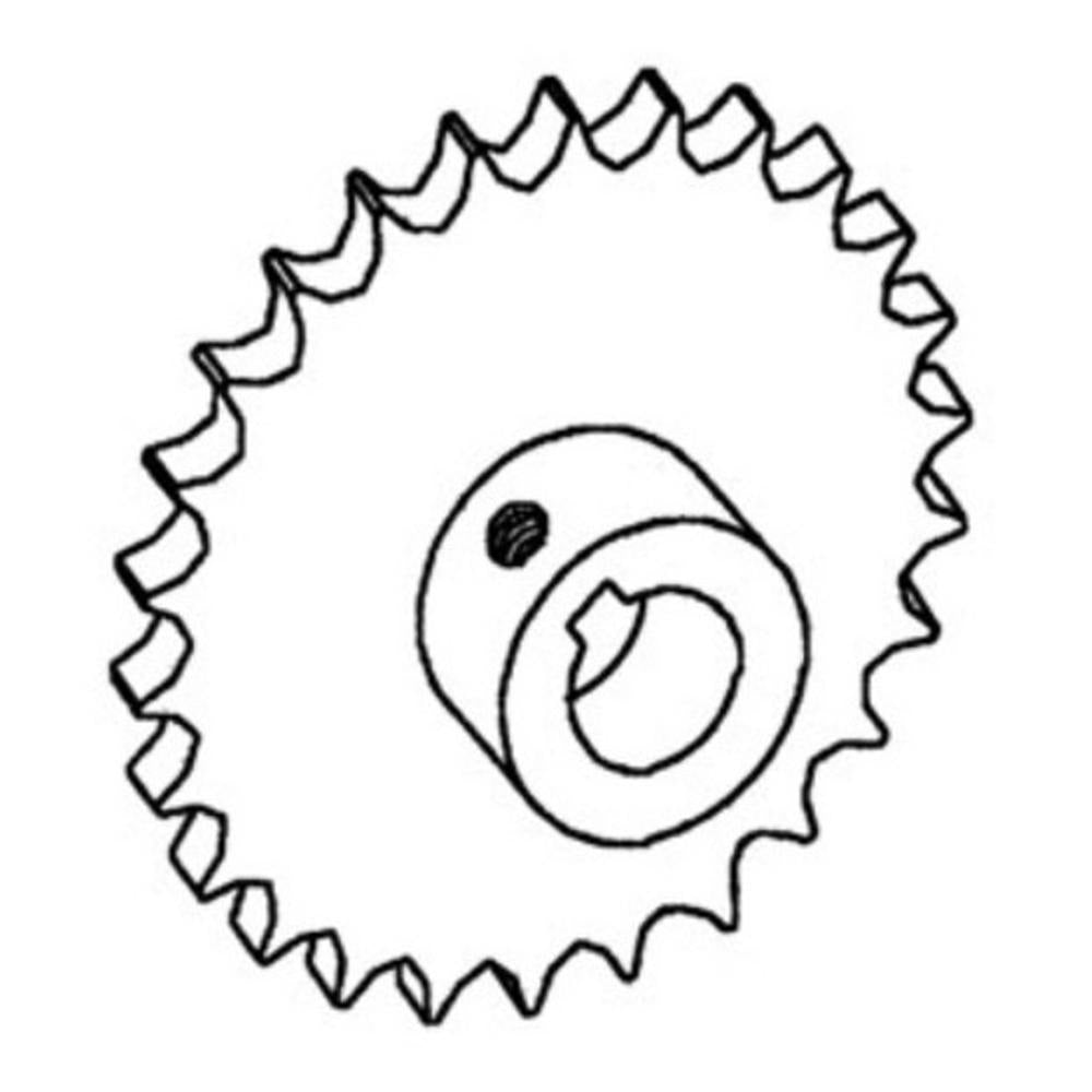 WN-1317412C1-PEX Elevator Drive Sprocket Fits International/CaseIH 1640 1644
