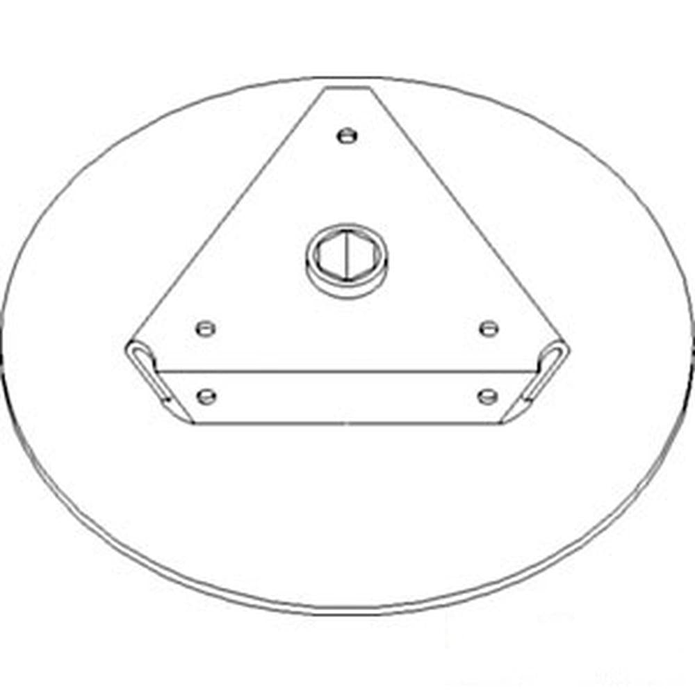 1319266C1 New Discharge Beater Hub Assm Fits Case-IH Combine Models 1420 +