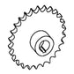 1321167C92 Unloading Auger Drive Sprocket Fits Case-IH Combine Models