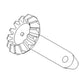 WN-1324929C1-PEX Gear Box, Gears, Upper Unloading Fits International/CaseIH