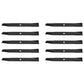 10PK 42" Riding Mower Blades Fits Craftsman 138971 134149 532138971