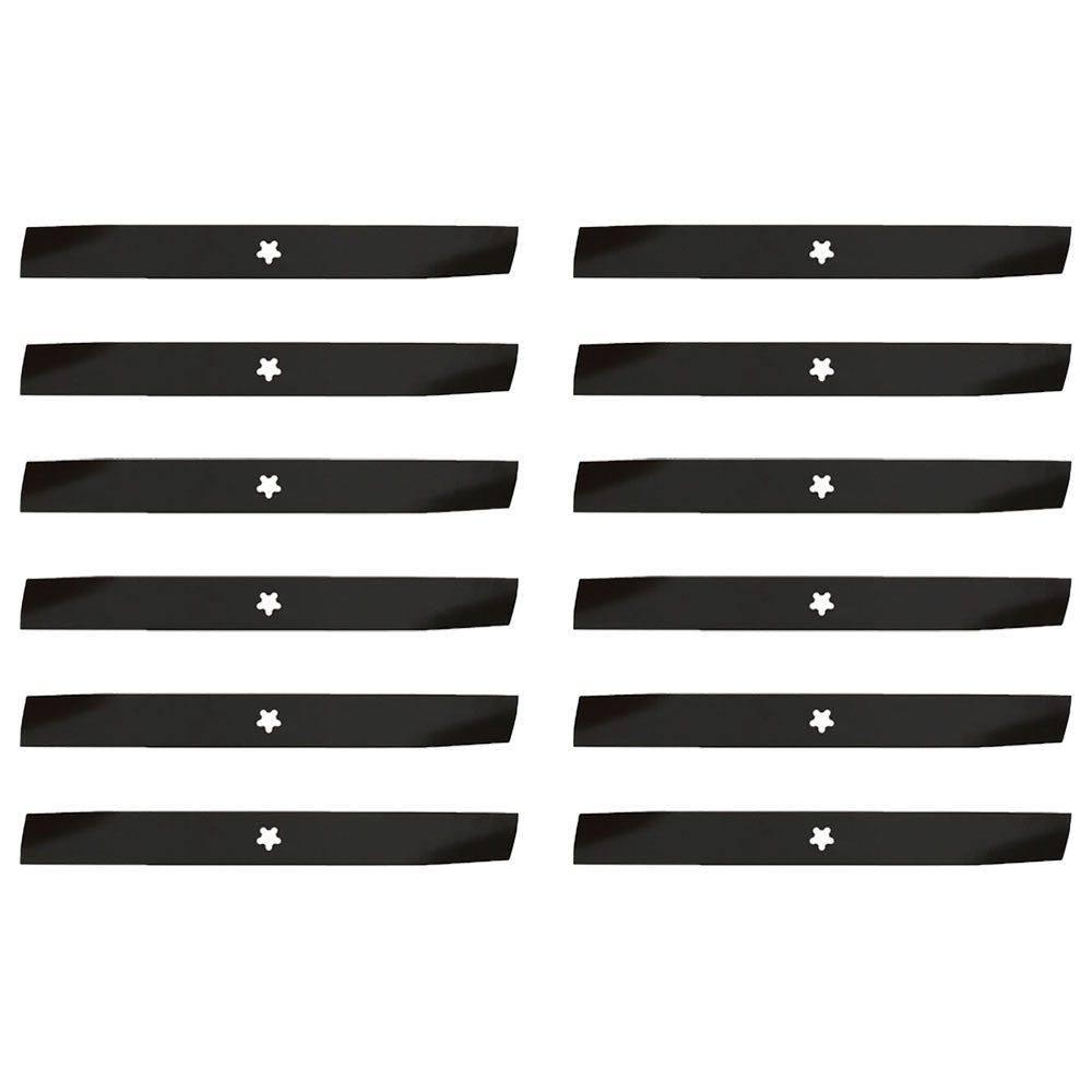 Qty 12: Heavy Duty Blade Fits AYP Replaces 134149