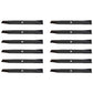 Qty 12: Heavy Duty Blade Fits AYP Replaces 134149