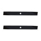 2 Heavy Duty Blades For 42" Deck Fits Husqvarna Fits Poulan Fits AYP 134149