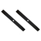 Set of 2 Heavy Duty Mower Blades for 42" Fits Husqvarna-Fits Poulan Mower Decks