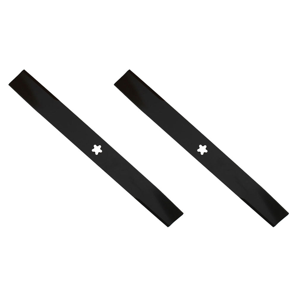 2 Heavy Duty Blades For 42" Deck Fits Husqvarna Fits Poulan Fits AYP 134149