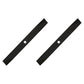 Set of 2 XHT 42" Mower Blades Fits Craftsman Fits Husqvarna Fits Poulan