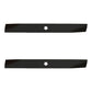 Two (2) Heavy Duty Blades For 42" Deck Fits Craftsman LT1000 Fits Husqvarna