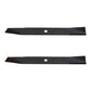 Two (2) Heavy Duty Blades For 42" Deck Fits Craftsman LT1000 Fits Husqvarna