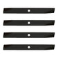 4 Blades 134149 Heavy Duty Blades 42" Fits Craftsman Cut Mower