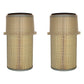 Qty 2: Outer Air Filter Fits Link-Belt Replaces 3H1757