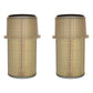 Qty 2: Outer Air Filter Fits Allis Chalmers Replaces 1004652-2