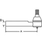 Tie Rod - Mechanical Front Wheel Drive Economy Right Hand