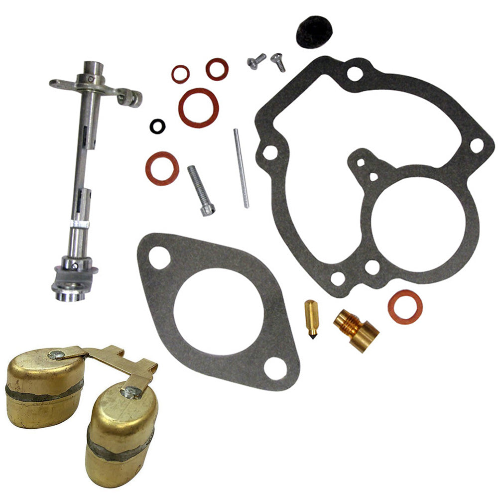 Carburetor Repair Kit with Float Fits Allis Chalmers B & C Zenith Tractor