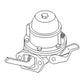 New Fuel Lift Pump Fits JCB Tractors 2B 2D 3D 3C 4D 4C Backhoe 3CX