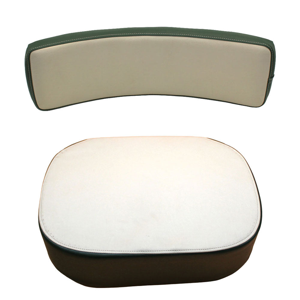 105812ASB-11 New Green & White Seat Cushion Set Fits Oliver 1800, 1850