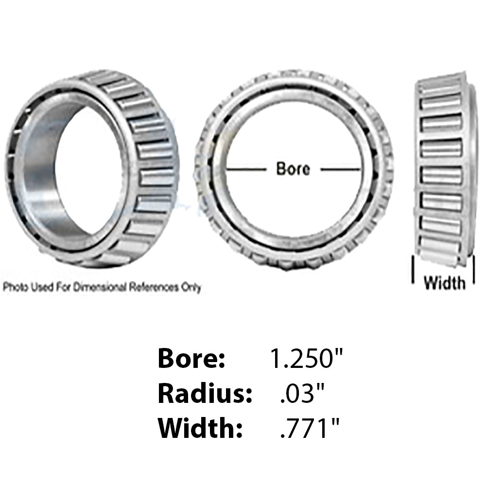 Bearing Cone Fits Universal Products Replaces 0517103