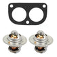 Thermostat & Gasket Kit Fits John Deere Tractor Chopper Combine AR48675 R124607