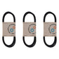 Qty 3: Deck V Belt Fits Murray Replaces 037X61MA