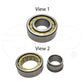145-27-41231 Roller Bearing Fits Komatsu Models