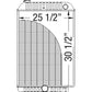 146508C1 Radiator Fits International 5088 5288 5488 Tractors
