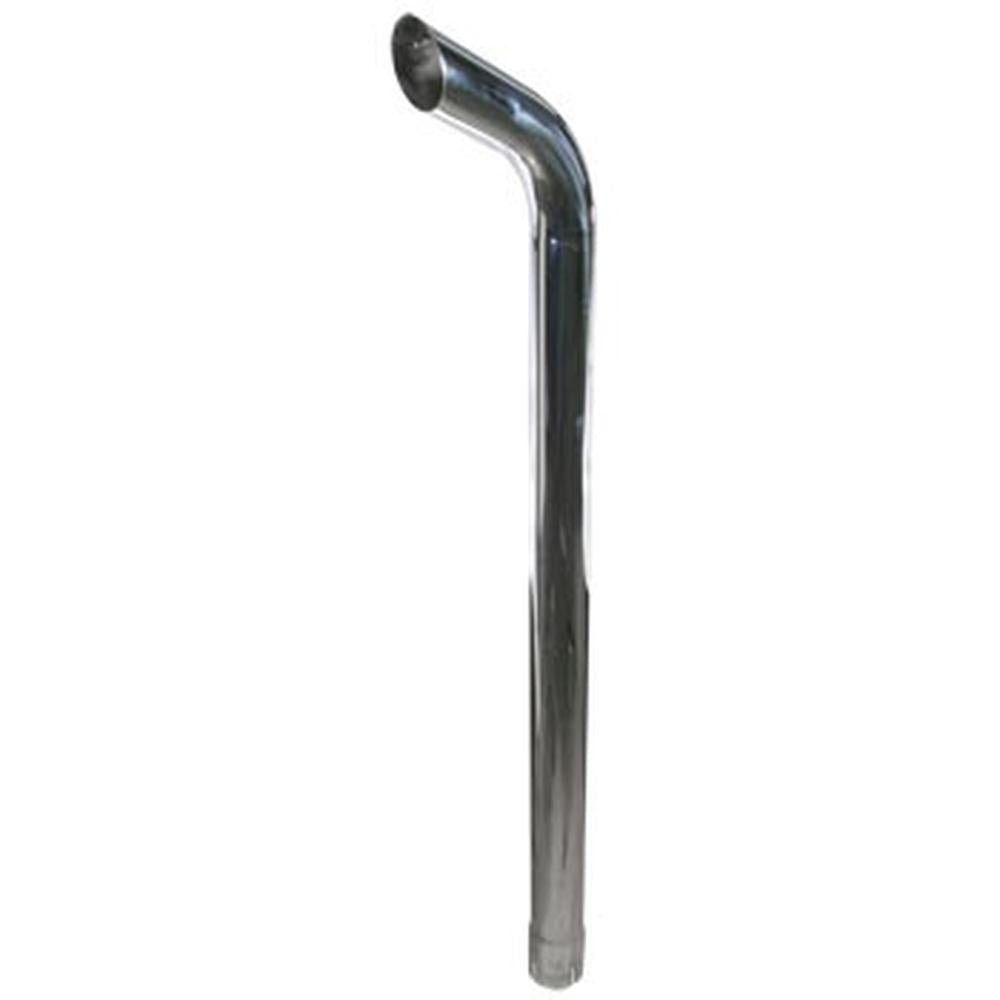 Exhaust Stack 53" x 3" Extended Curved Chrome Fits International 1086 146520C1