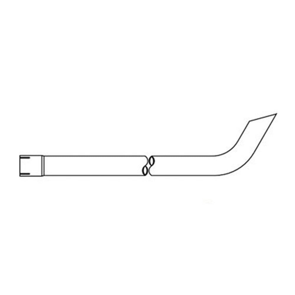A-146520CHR Chrome Exhaust - Fits Case IH 1086, 1586, 186, 3088, 3488, 886 +